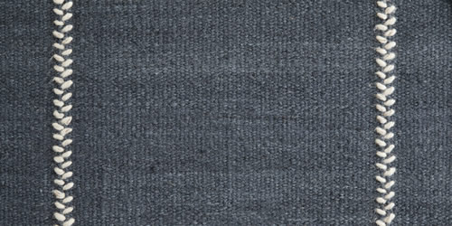 Stichery Stripe Indigo Custom Rug