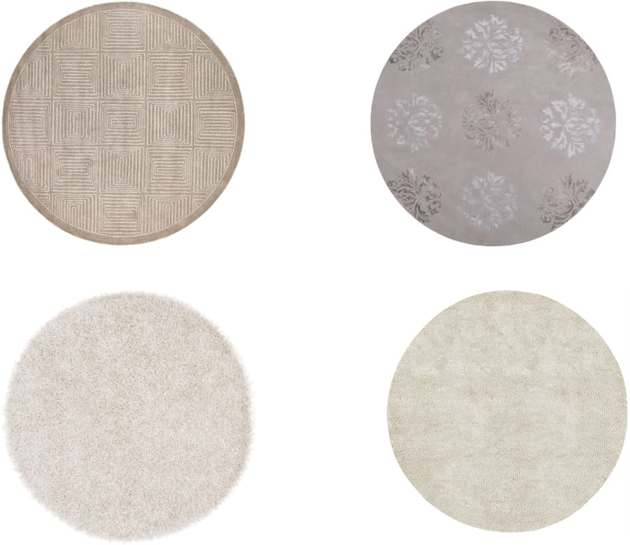 Customized Round Area Rugs