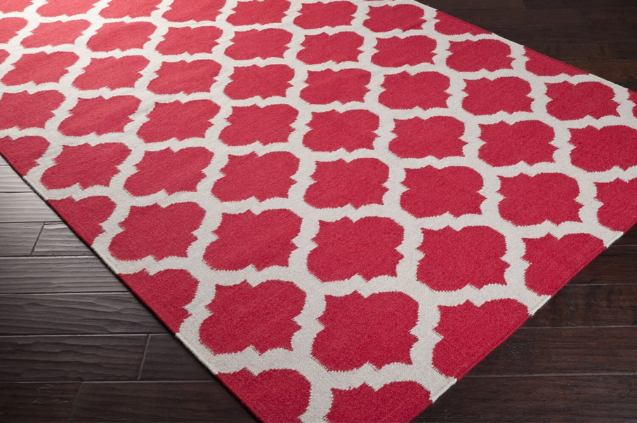 Custom Rugs in Red