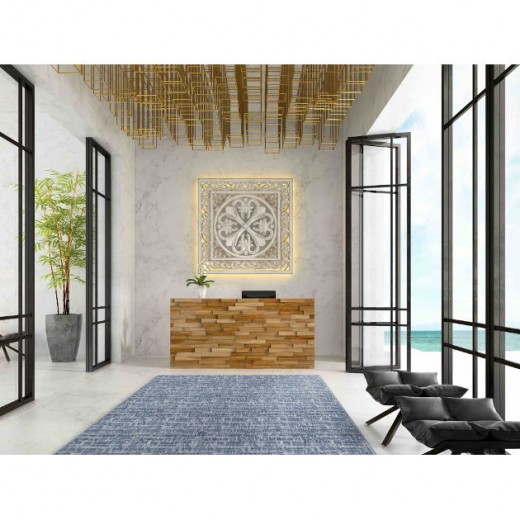 Custom Ambition Taupe, 100% Scotchguard 3M SD Nylon Area Rug