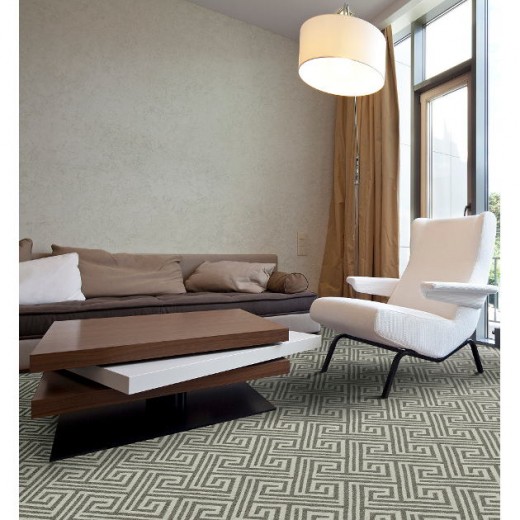 Custom Anegada Grey, 60% Wool/40% Polyester Area Rug