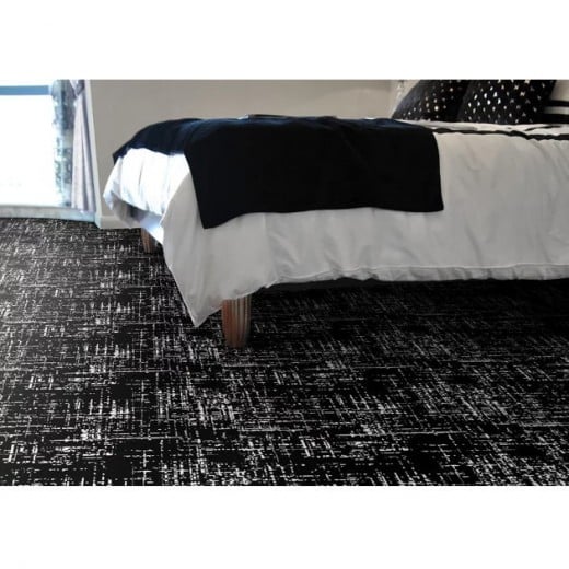 Custom Larkspur Midnight, 100% Polypropylene Area Rug