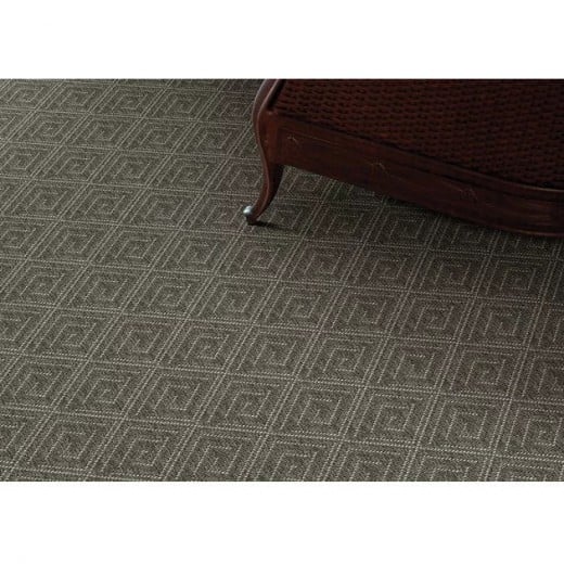 Custom Curacao Charcoal, 100% Polypropylene Area Rug