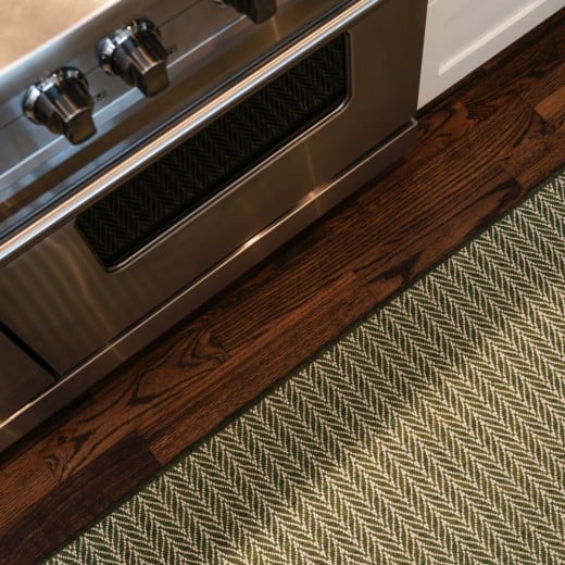 Custom Delta Navy, 100% UV Treated Polyester Area Rug