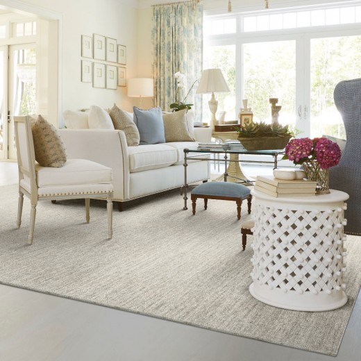 Custom Deva Pumice, 55% Wool / 45% Nylon Area Rug