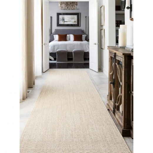 Custom Didoron Oyster, 100% Sisal Area Rug