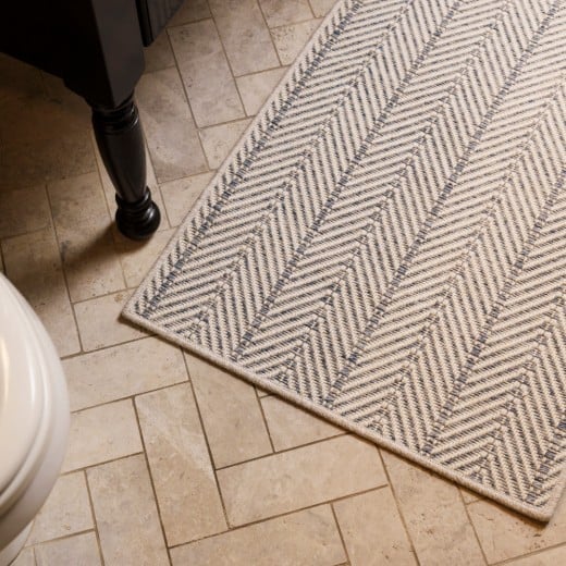 Custom Estuary Horizon, 100% UV Stabilized Polypropylene Area Rug