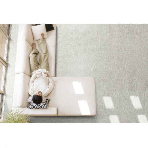 Custom Eustatia Island Ash, 60% Wool/40% Viscose Area Rug