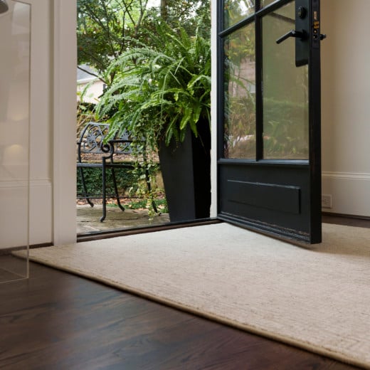 Custom Illusion Guardian, 100% Wool Area Rug