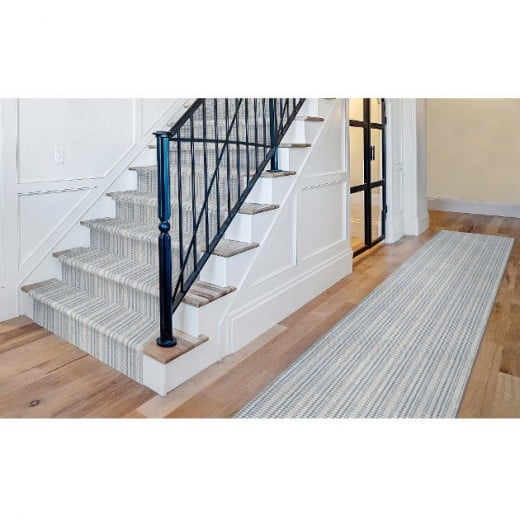 Custom Orbit Pearl, 90% Wool/10% Polysilk Area Rug