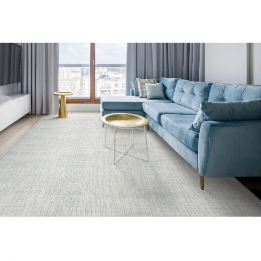 Custom La Paz Sand, 38% wool, 27% polyester, 35% cotton Area Rug