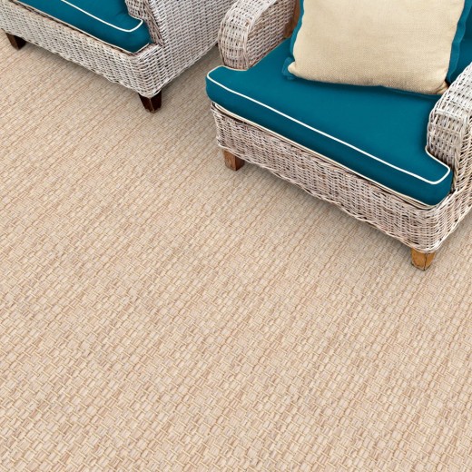 Custom Mojave Ivory, 100% SD UV Stabilized Royaltron Polypropylene Area Rug