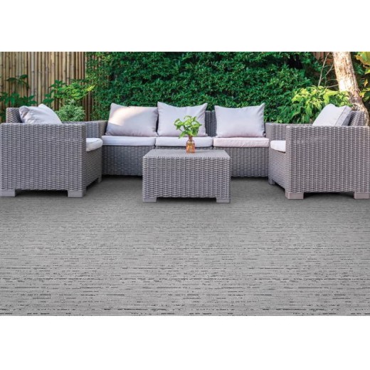 Custom San Juan Morning Fog, 100% Polypropylene Area Rug