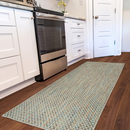 Custom Sandstorm Quartz, 100% UV Stabilized Royaltron polypropylene. Area Rug