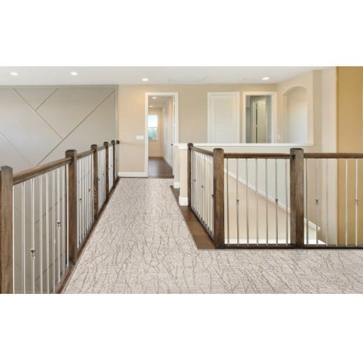 Custom Wavelength Metal, 58% Polysilk/42% Royaltron™ Polypropylene Area Rug