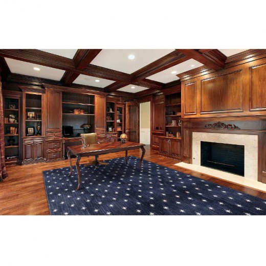 Custom Luminary Flint Grey, 100% SD Royaltron Polypropylene Area Rug