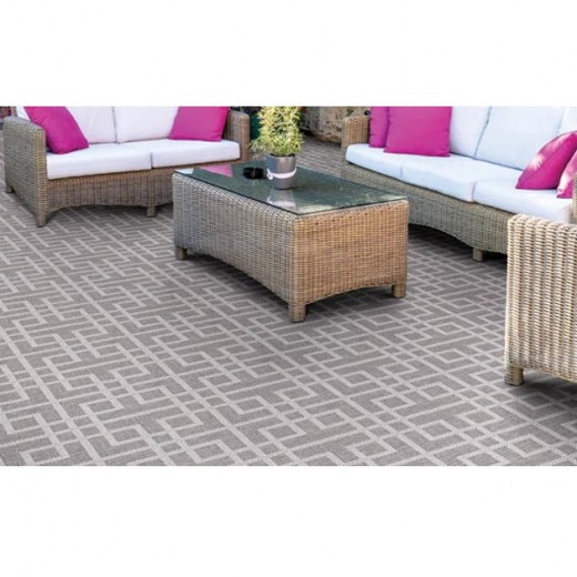 Custom Sunset Beach Oyster, 100% Polypropylene Area Rug