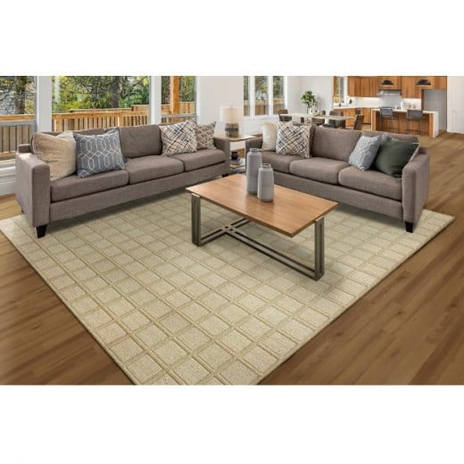 Custom Overture Natural, 100% Wool Area Rug