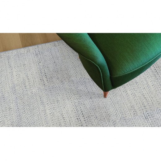 Custom Tallulah Creme, 55% Wool/45% Polysilk Area Rug