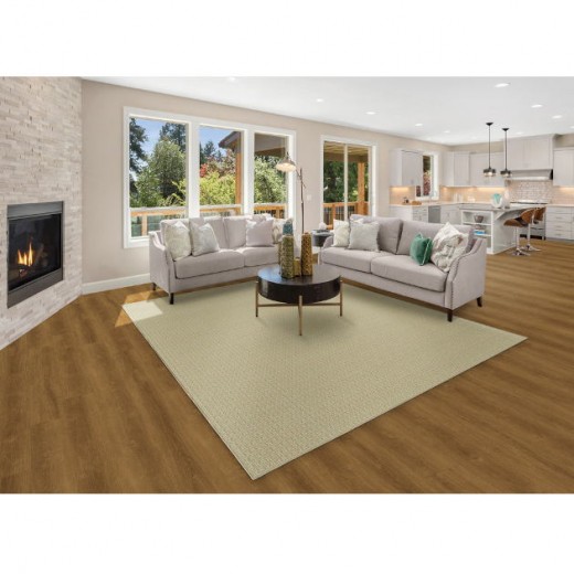 Custom Tillary Platinum, 50% Wool/50% Polyester Area Rug