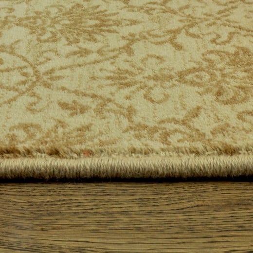 Custom Alexander Beige, 100% New Zealand Wool Area Rug