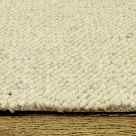 Custom Chroma Beige, 100% Wool Area Rug
