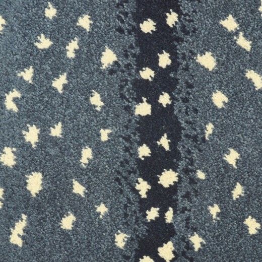 Custom Zephyr Blue, 80% Wool/20% Nylon Area Rug
