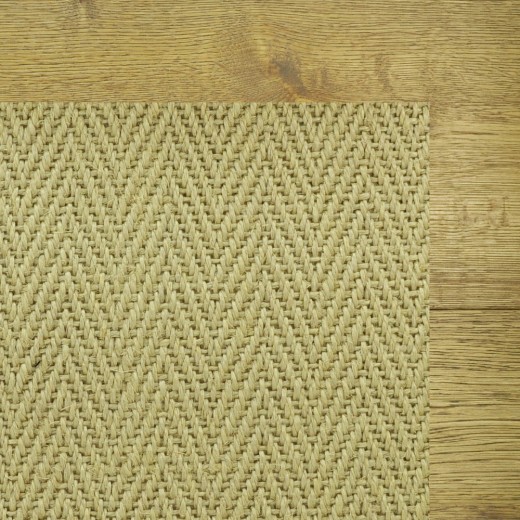 Custom Astute Intuition Grey, 100% Sisal Area Rug