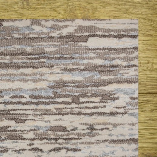 Custom Tranquility Ecru, 68% SD Royaltron™ Polypropylene / 32% Polysilk Area Rug