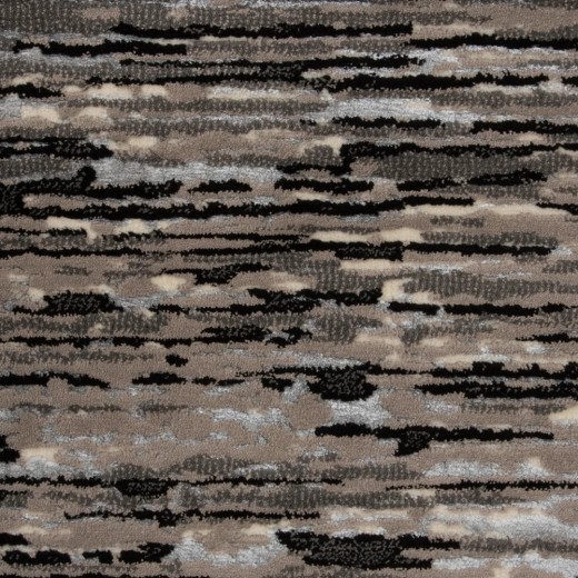 Custom Tranquility Onyx, 68% SD Royaltron Polypropylene / 32% Polysilk Area Rug