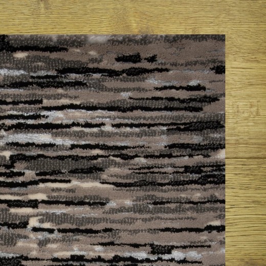 Custom Tranquility Onyx, 68% SD Royaltron Polypropylene / 32% Polysilk Area Rug