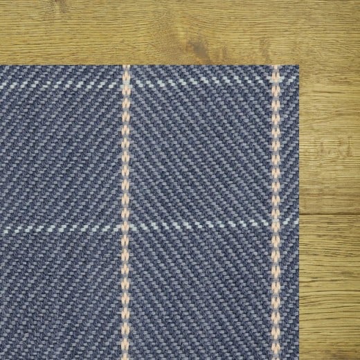 Custom Fairway Denim, 100% UV Stabilized Polysilk Area Rug