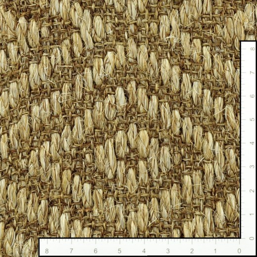 Custom Bakari Jewel Timber Dust, 100% Sisal Area Rug