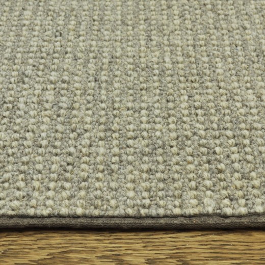 Custom Glade Silver, 80% Wool/20% Polysilk Area Rug