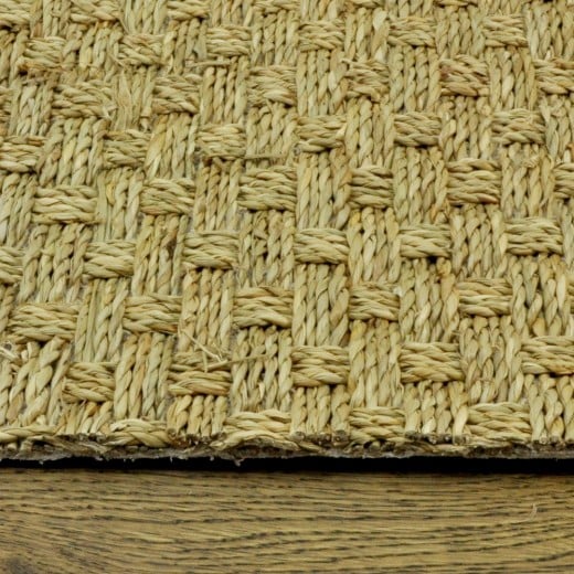 Custom Senegal Natural, 100% Seagrass Area Rug