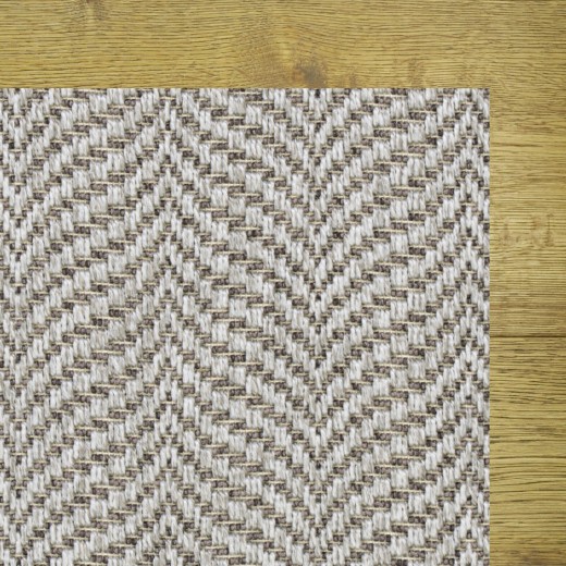 Custom Bliss Pewter, 100% Polypropylene Area Rug