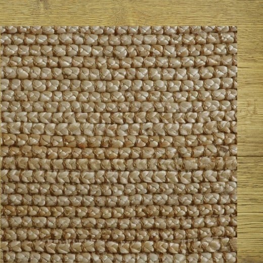 Custom Meadowlark Wheat Masala, Jute and Sisal Area Rug