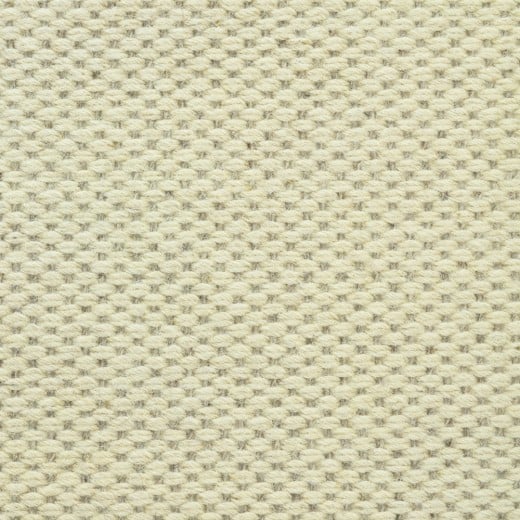 Custom Bungalow K White, 100% Wool Area Rug