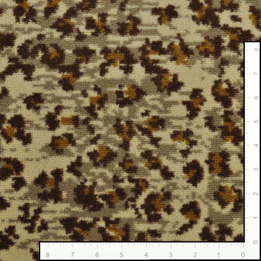 Custom Silhouette Cheetah, 100% Nylon Area Rug