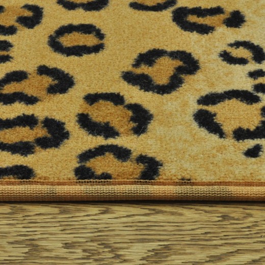 Custom Cape Town Collection Leopard, 100% Nylon Area Rug