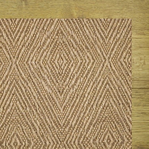 Custom Catskill Camel Peak, 100% Sisal Area Rug