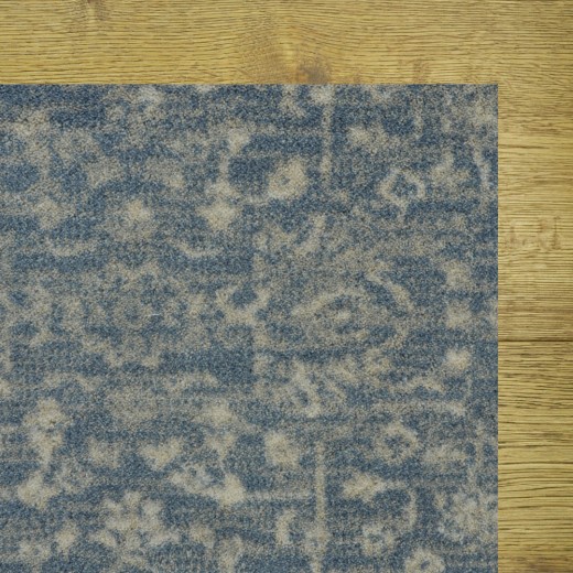 Custom Claudine Cornflower, 100% New Zealand Wool Area Rug