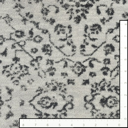 Custom Claudine Platinum, 100% New Zealand Wool Area Rug