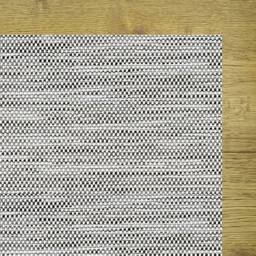 Custom Alpenglow Silver, 100% Polypropylene Area Rug