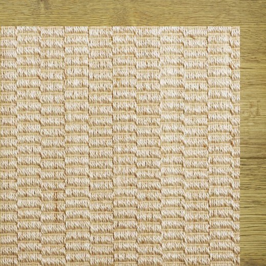 Custom Didoron Seashell, 100% Sisal Area Rug