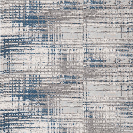 Custom Havenwood Denim, 50% Polypropylene/50% Polyester Area Rug