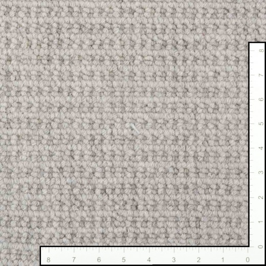 Custom Bolder Cloud, 100% Natural Wool Area Rug