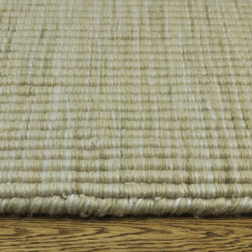Custom Enlighten Sand, 50% Polysilk 50% Cotton Area Rug