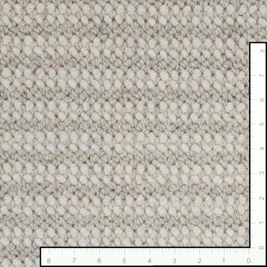 Custom Eva Pearl, 100% Natural Wool Area Rug