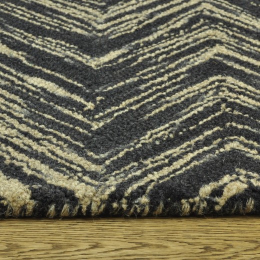 Custom Grandeur Gradient Desert, 100% Wool Area Rug